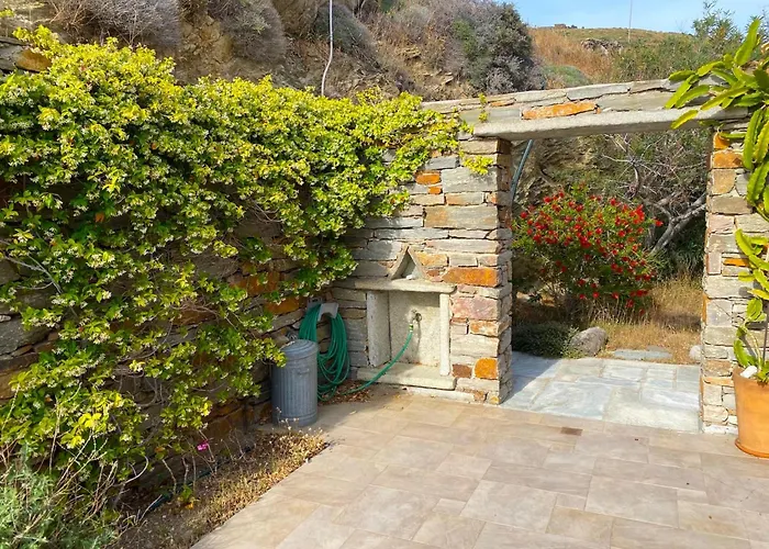 דירה Luxurious Beachfront Haven In Kea