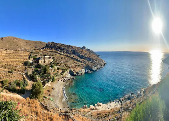 דירה Luxurious Beachfront Haven In Kea Korissia (Kea)