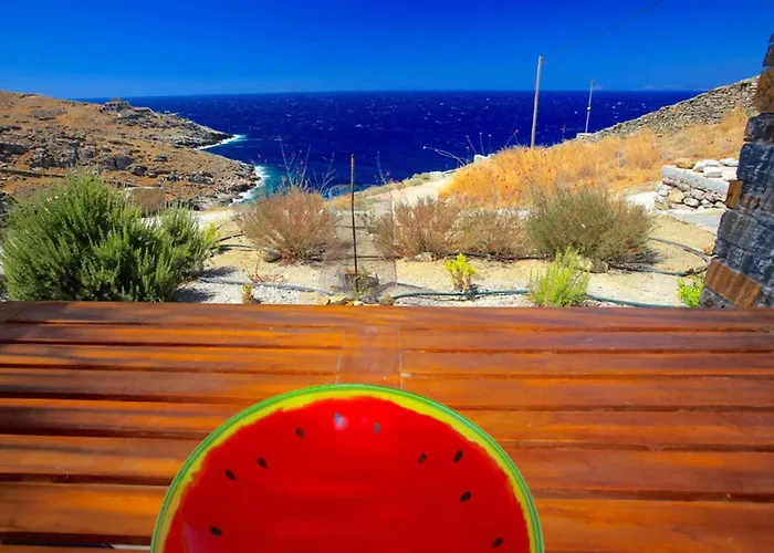 דירה Luxurious Beachfront Haven In Kea *