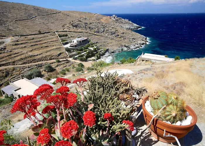 דירה Luxurious Beachfront Haven In Kea *