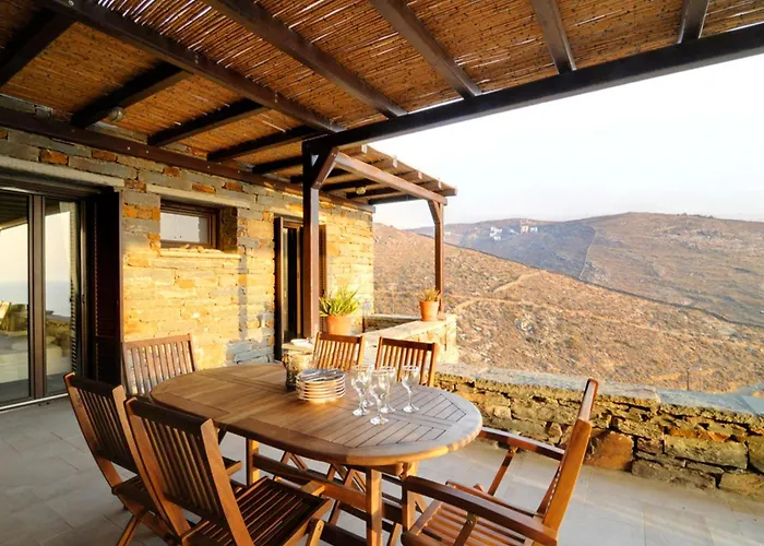 דירה Luxurious Beachfront Haven In Kea *